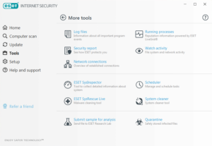 ESET Home Office Security panel de control