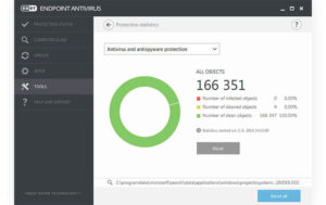 ESET Endpoint Protection Advanced panel de control