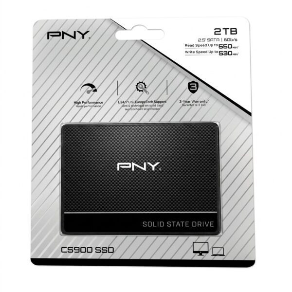 Disco SSD PNY 2TB 2.5´ Sata 6Gbs Servidor Dell T40 T150