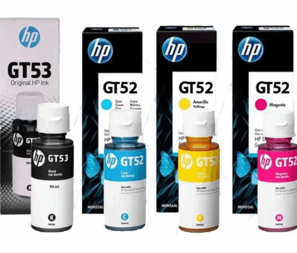 Kit Tintas Hp Gt53 Gt52 Original Nuevo