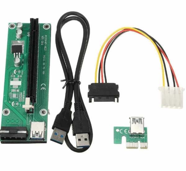 Tarjeta Riser Con Cable De Alimentación Pce 164p-n03 (usada)