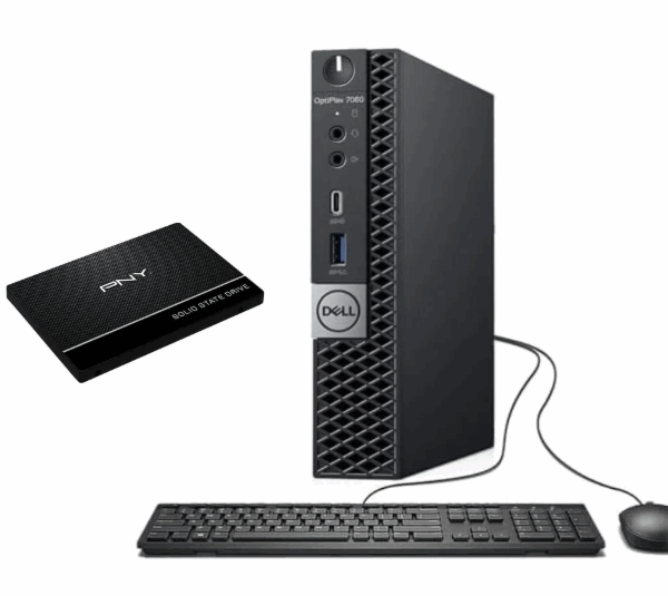 Pc Dell Optiplex 7070 I5-10600 16gb Ram 256 M.2 +1tb Ssd