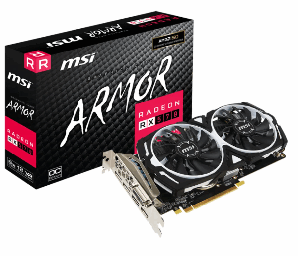 Tarjeta Grafica Radeon Rx 570 Armor Mk2 8g Oc