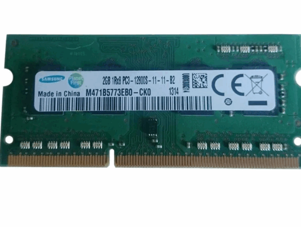 Memoria Ram Samsung 2gb Pc3-12800 Ddr3-1600mhz 204-pin para Laptop