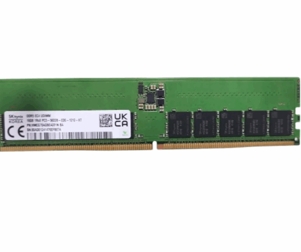 MEMORIA RAM HYNIX 16GB ECC UDIMM DDR5 5600MHZ PARA SERVIDOR