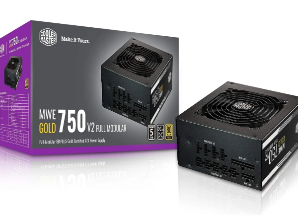 Fuente De Poder Coolermaster Mwe Gold V2 Fm 750w