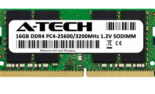 Memoria A-tech De 16gb Sodimm De 260 Pines Ddr4 3200 Mhz