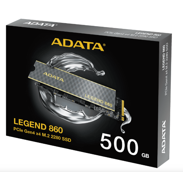 Disco Sólido Adata Legend 860 Pcle Gen4 X4 M.2 2280 500GB